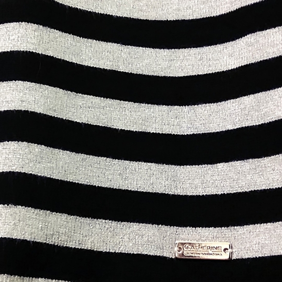 Catherine Malandrino Fitted Sleeveless Turtleneck Top-XS - Picture 3 of 5